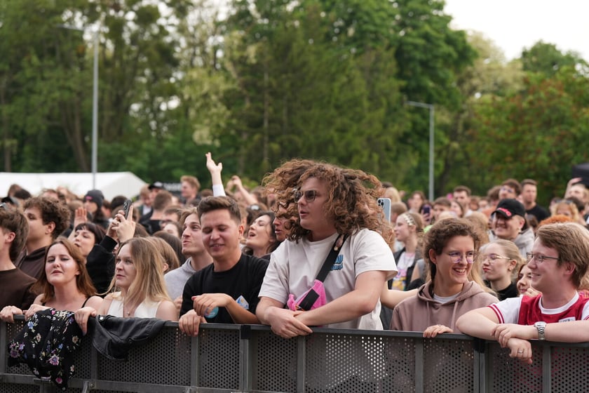 Kampus PWr przy ul. Długiej. Juwenalia 2025#WrocławRazem. 21 maja 2025 r.