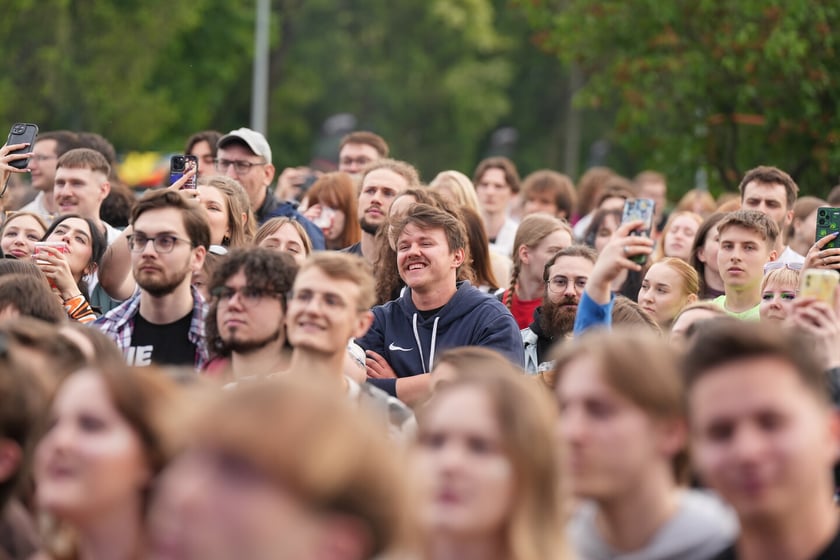 Kampus PWr przy ul. Długiej. Juwenalia 2025#WrocławRazem. 21 maja 2025 r.