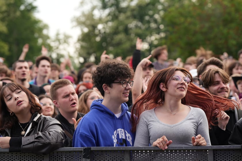 Kampus PWr przy ul. Długiej. Juwenalia 2025#WrocławRazem. 21 maja 2025 r.