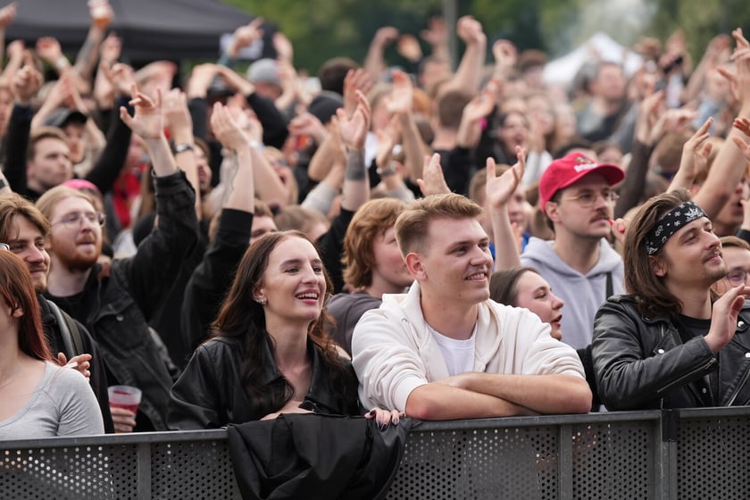 Kampus PWr przy ul. Długiej. Juwenalia 2025#WrocławRazem. 21 maja 2025 r.