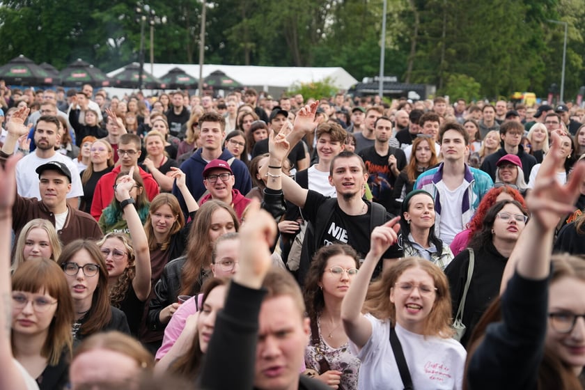 Kampus PWr przy ul. Długiej. Juwenalia 2025#WrocławRazem. 21 maja 2025 r.