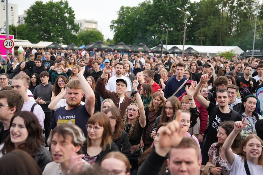 Kampus PWr przy ul. Długiej. Juwenalia 2025#WrocławRazem. 21 maja 2025 r.