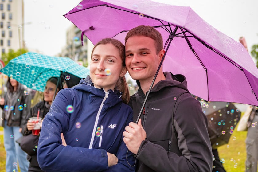 Uczestnicy Juwenali&oacute;w 2025 #Wrocław Razem w Kampusie Długa PWr - dzień drugi