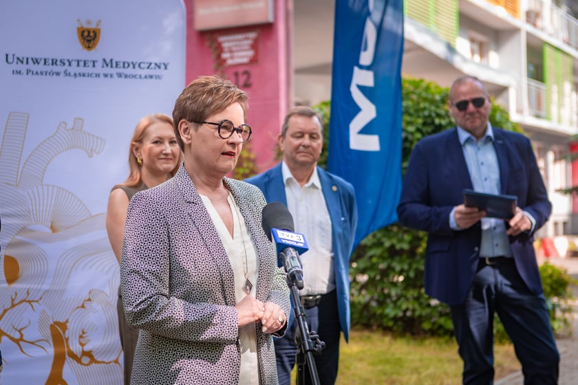 Prof. Agnieszka Piwowar, prorektor ds. studentów i dydaktyki Uniwersytetu Medycznego we Wrocławiu
