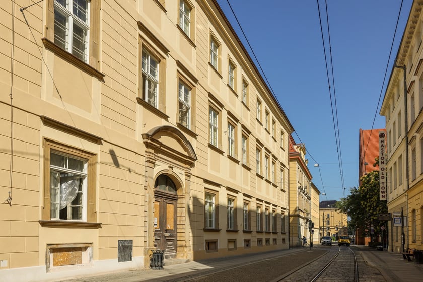 Budynek Instytutu Historycznego UWr po remoncie elewacji, 9 września 2025