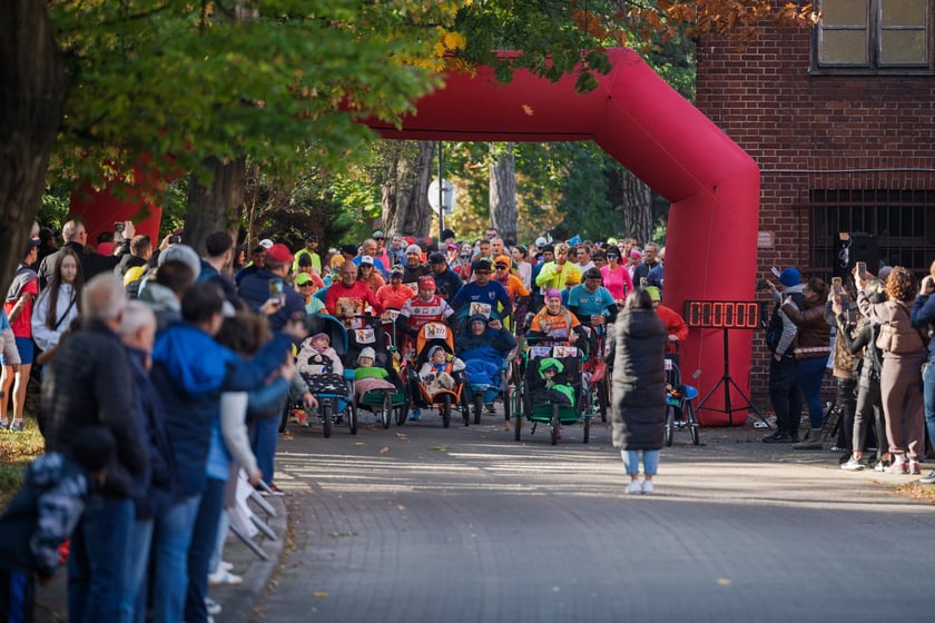 9. Bieg Uniwersytetu Medycznego we Wrocławiu - 4.10.2025 r. Uczestnicy biegu