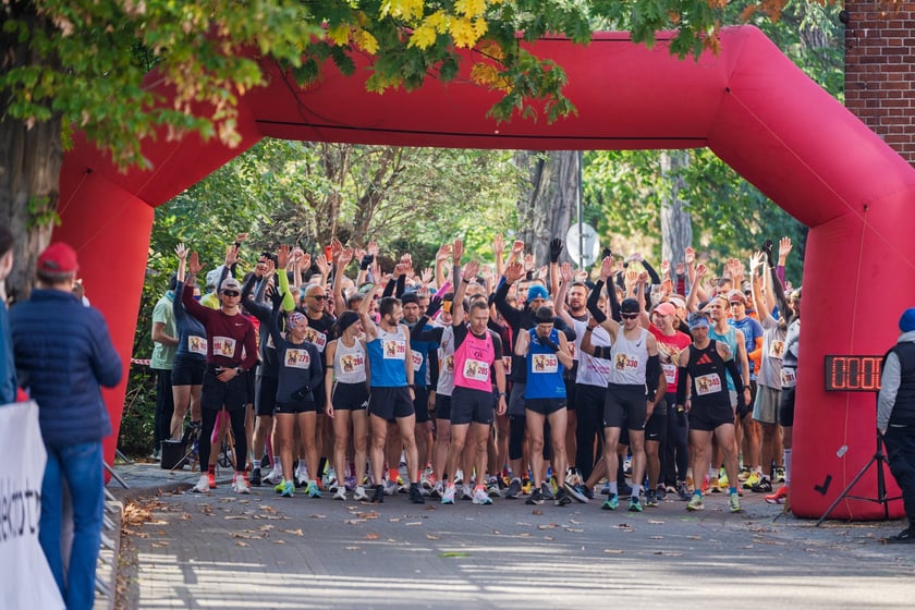9. Bieg Uniwersytetu Medycznego we Wrocławiu - 4.10.2025 r. Uczestnicy biegu