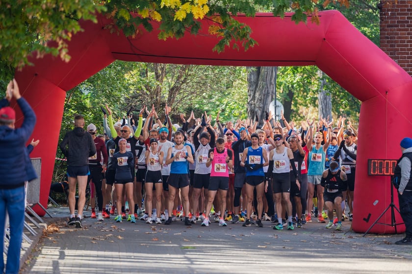 9. Bieg Uniwersytetu Medycznego we Wrocławiu - 4.10.2025 r. Uczestnicy biegu