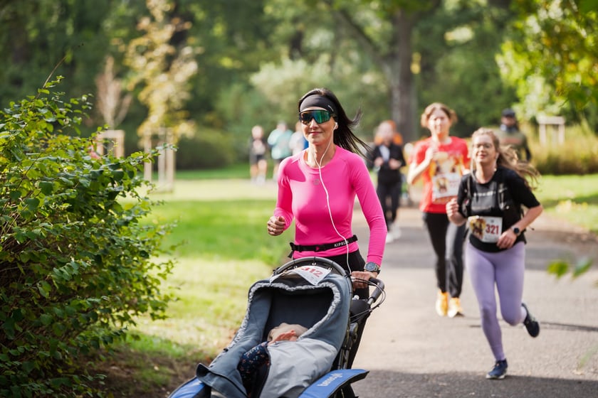 9. Bieg Uniwersytetu Medycznego we Wrocławiu - 4.10.2025 r. Uczestnicy biegu