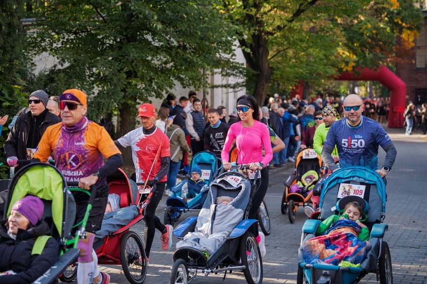 9. Bieg Uniwersytetu Medycznego we Wrocławiu - 4.10.2025 r. Uczestnicy biegu