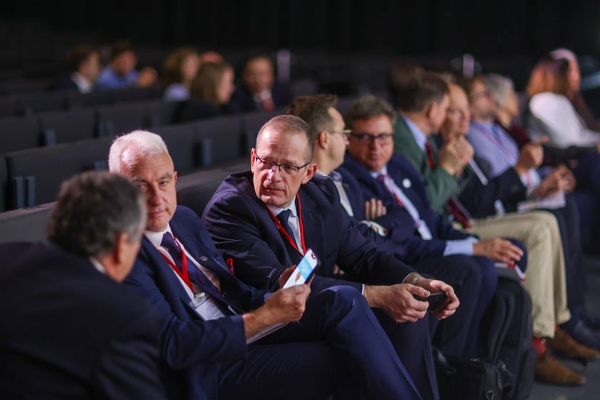 Uczestnicy XIII Zjazdu Polskiego Towarzystwa Chirurgii Ręki oraz III Zjazdu Polskiego Towarzystwa Terapii Ręki.