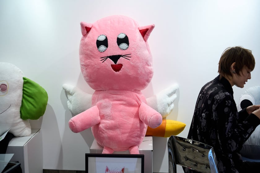 W Mia Art Gallery na placu Solnym 11 można oglądać jedyne w swoim rodzaju pluszaki w rozmiarze XXXL. Zaprojektowały je dzieci.