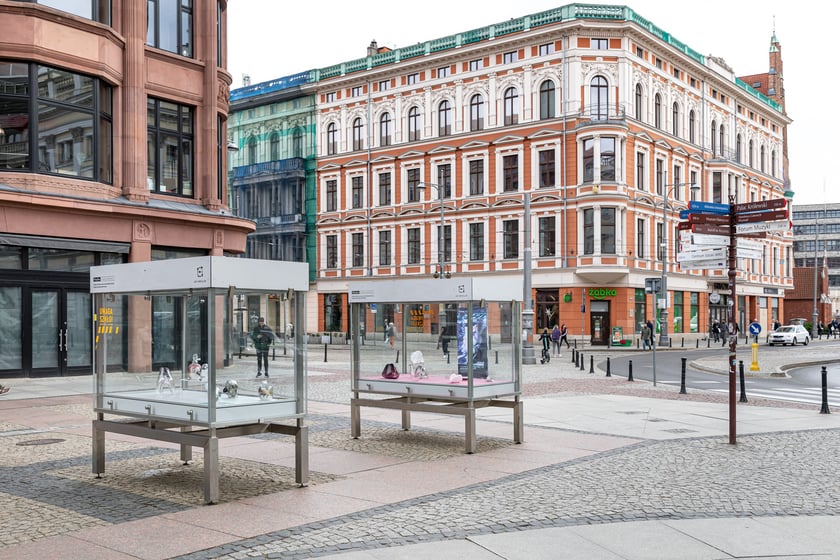 Gabloty przy ul. Świdnickiej