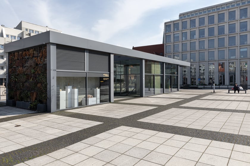 Witryny na pl. Nowy Targ