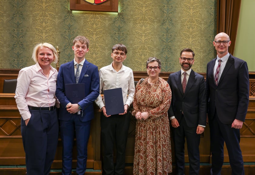 Uroczystość wręczenia miejskich stypendiów w Ratuszu - 25 marca