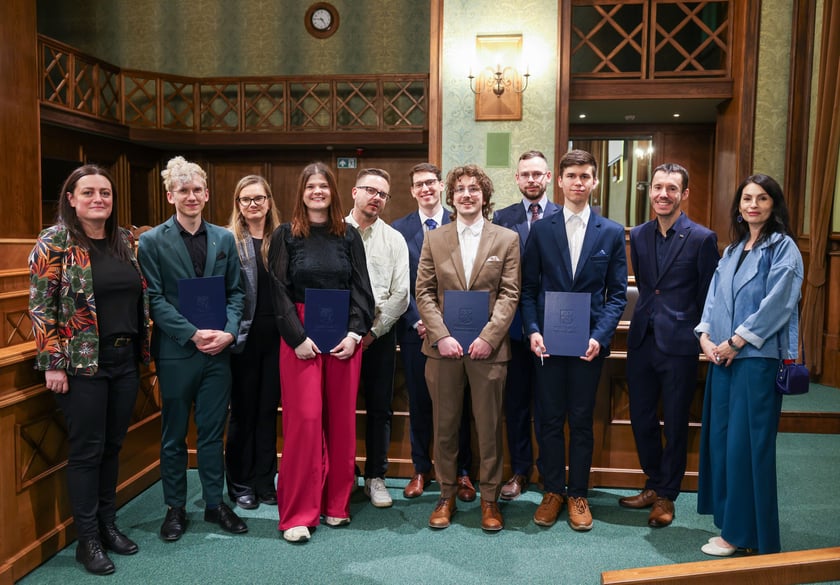 Uroczystość wręczenia miejskich stypendiów w Ratuszu - 25 marca