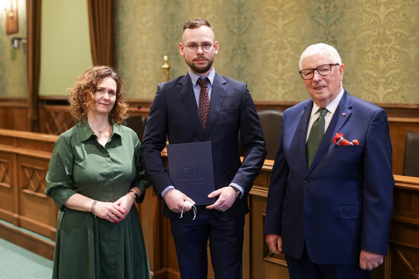 Uroczystość wręczenia miejskich stypendiów w Ratuszu - 25 marca