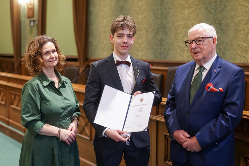 Uroczystość wręczenia miejskich stypendiów w Ratuszu - 25 marca