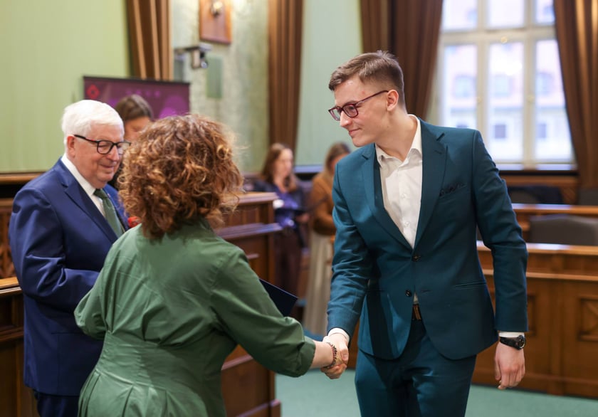 Uroczystość wręczenia miejskich stypendiów w Ratuszu - 25 marca