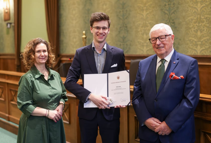 Uroczystość wręczenia miejskich stypendiów w Ratuszu - 25 marca