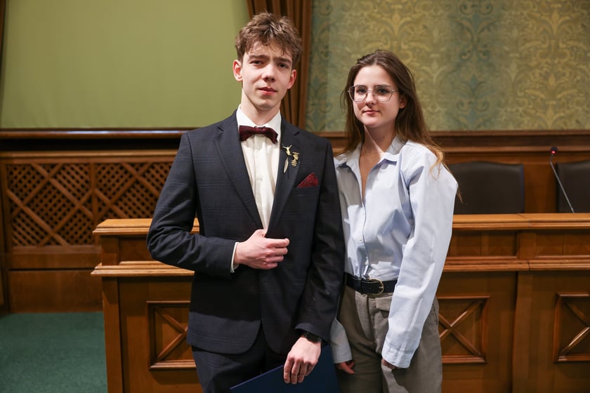 Uroczystość wręczenia miejskich stypendiów w Ratuszu - 25 marca