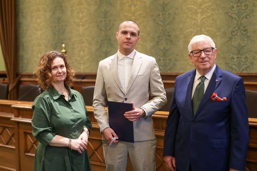 Uroczystość wręczenia miejskich stypendiów w Ratuszu - 25 marca