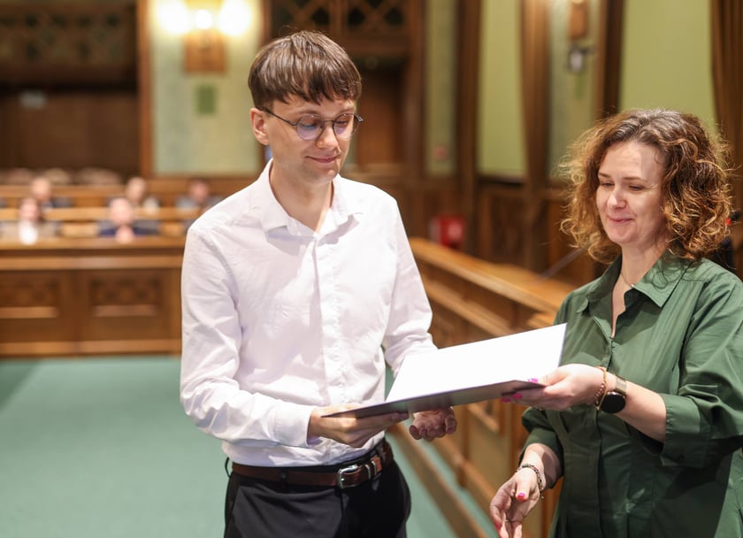 Uroczystość wręczenia miejskich stypendiów w Ratuszu - 25 marca