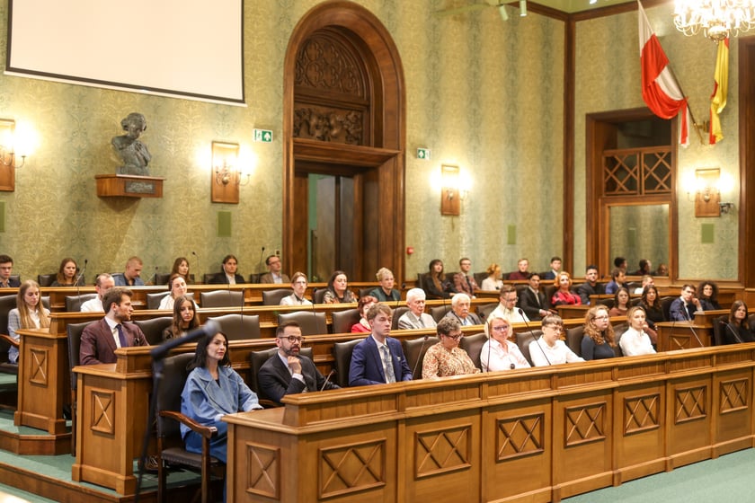 Uroczystość wręczenia miejskich stypendiów w Ratuszu - 25 marca