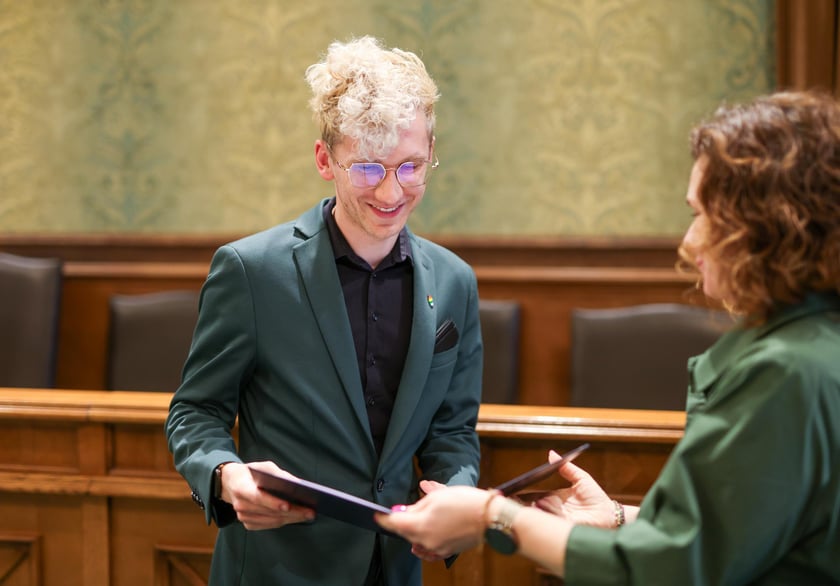 Uroczystość wręczenia miejskich stypendiów w Ratuszu - 25 marca