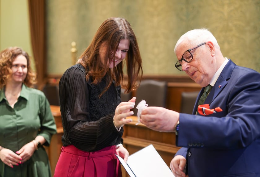 Uroczystość wręczenia miejskich stypendiów w Ratuszu - 25 marca