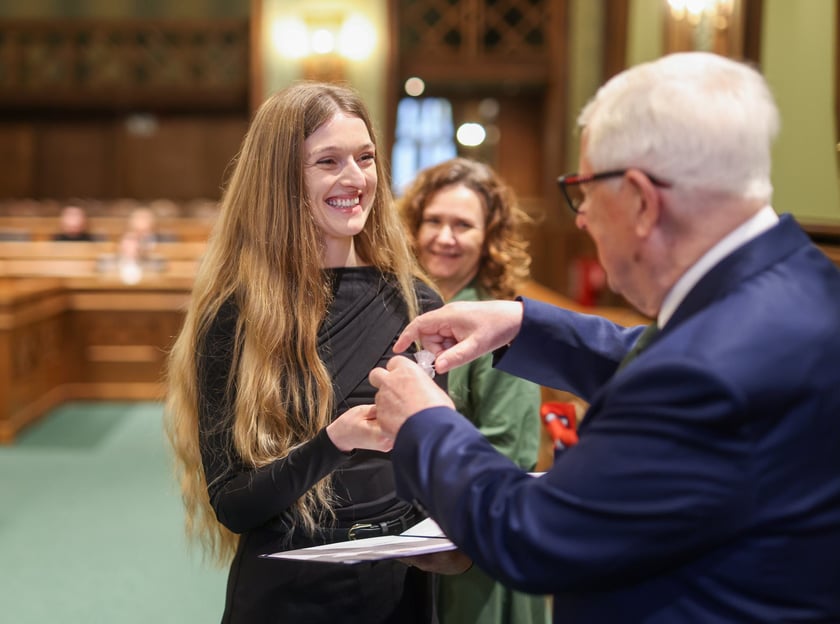 Uroczystość wręczenia miejskich stypendiów w Ratuszu - 25 marca