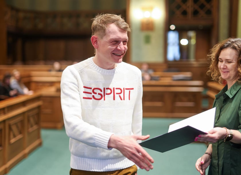 Uroczystość wręczenia miejskich stypendiów w Ratuszu - 25 marca