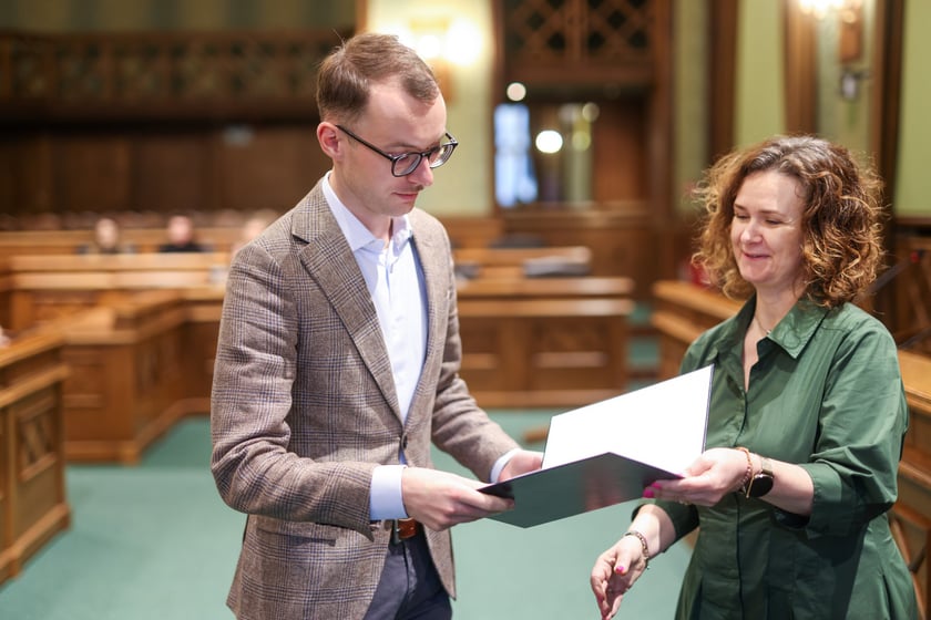 Uroczystość wręczenia miejskich stypendiów w Ratuszu - 25 marca