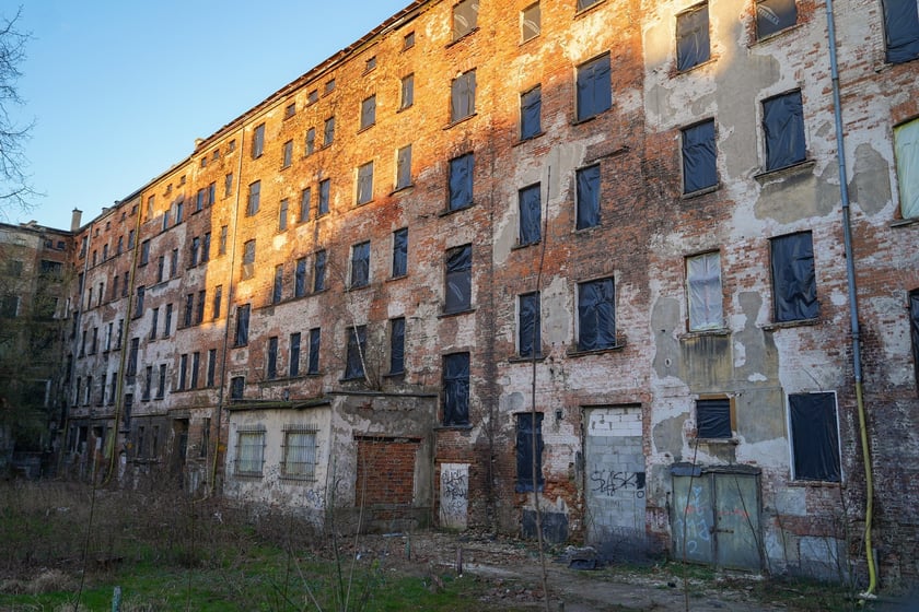 Kamienice przy ul. Pułaskiego, które zostaną wyremontowane.