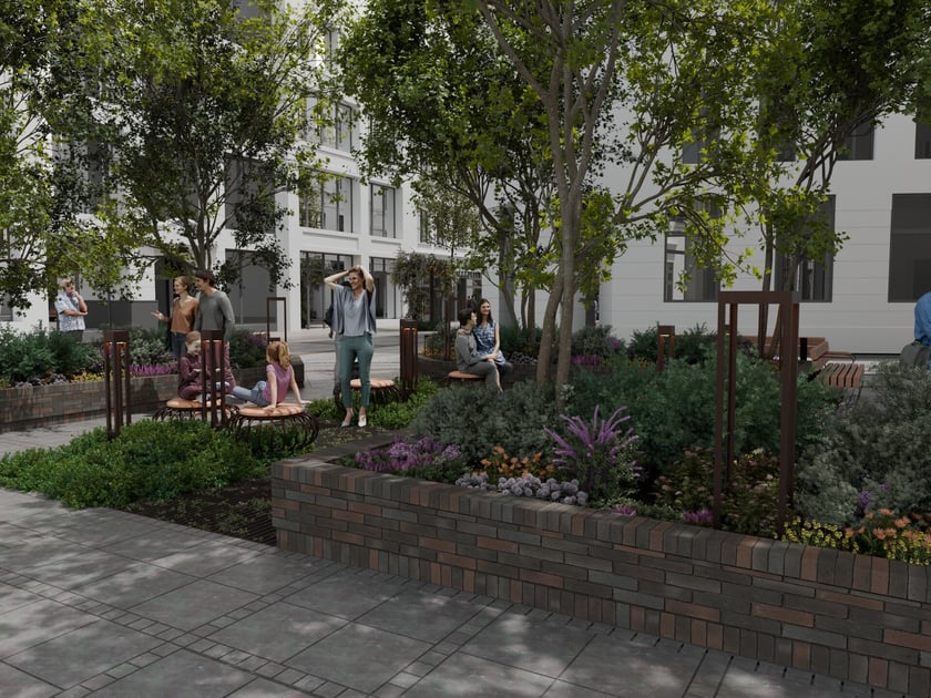 Ulica Ruska po metamorfozie.