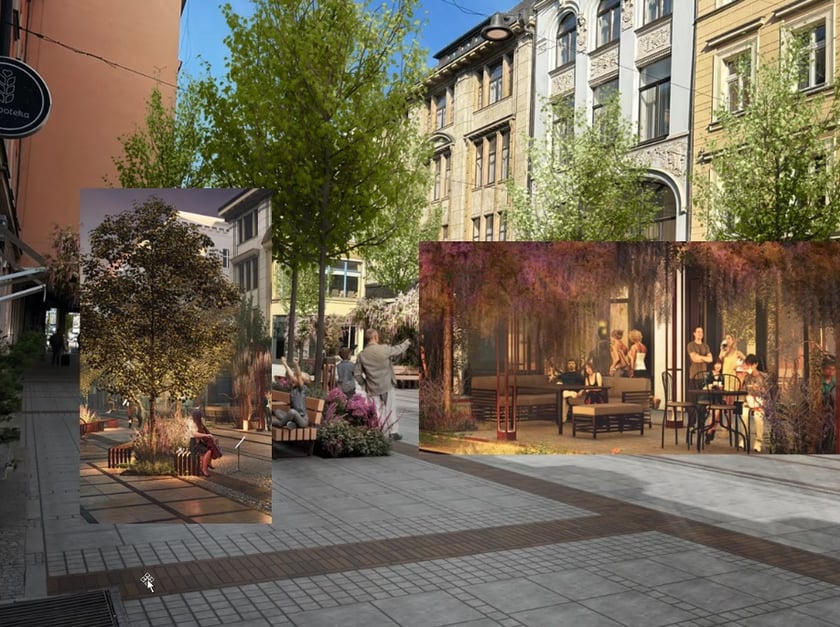 Ulica Ruska po metamorfozie.