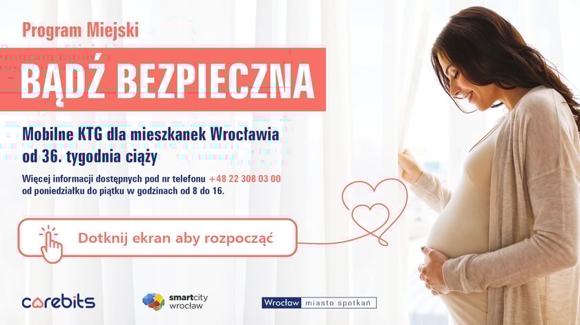 Grafika z kluczowymi informacjami dotyczącymi programu Bądź bezieczna