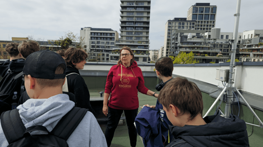Pierwsze zajęcia „Ekologiczne Miasto” realizowane w ramach idei smart city we Wrocławiu.