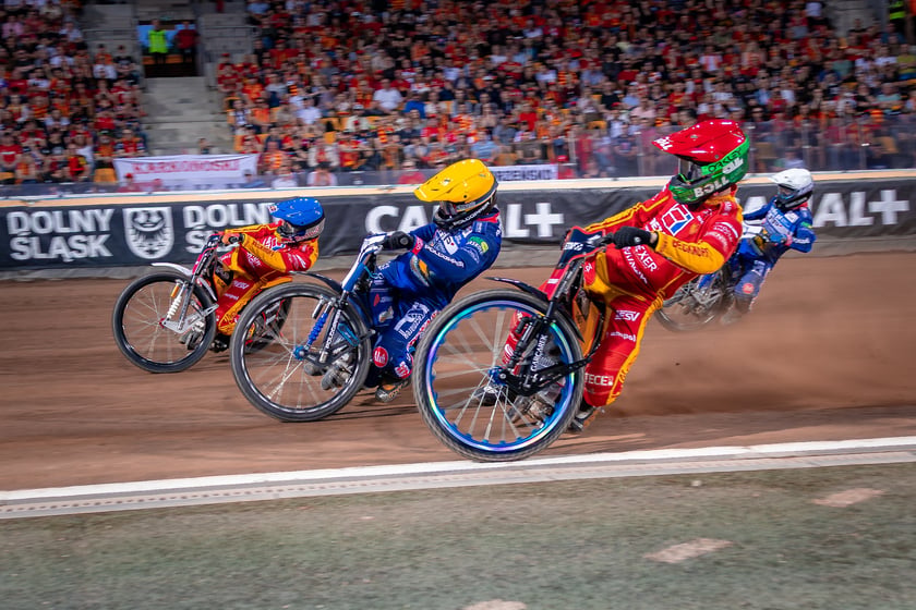 Mecz żużlowy Sparta Wrocław - Unia Leszno na Stadionie Olimpijskim 3 maja 2026 r.