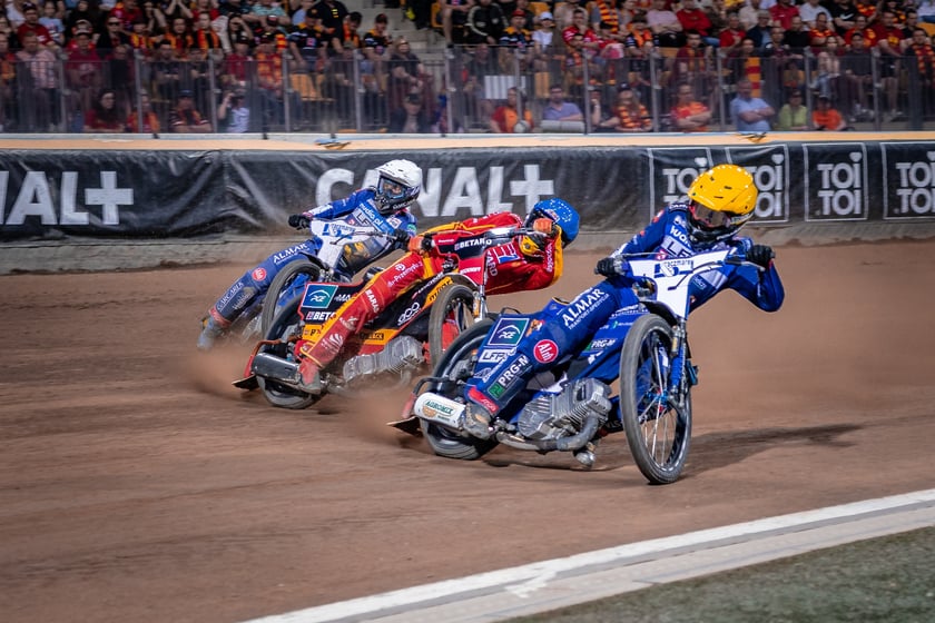 Mecz żużlowy Sparta Wrocław - Unia Leszno na Stadionie Olimpijskim 3 maja 2026 r.