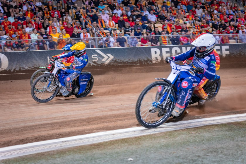 Mecz żużlowy Sparta Wrocław - Unia Leszno na Stadionie Olimpijskim 3 maja 2026 r.