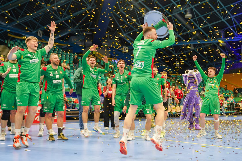 Mecz piłki ręcznej Śląsk Wrocław - Jurand Ciechanów w hali Orbita i awans wrocławskiej drużyny do Orlen Superligi - 9 maja 2026 r.