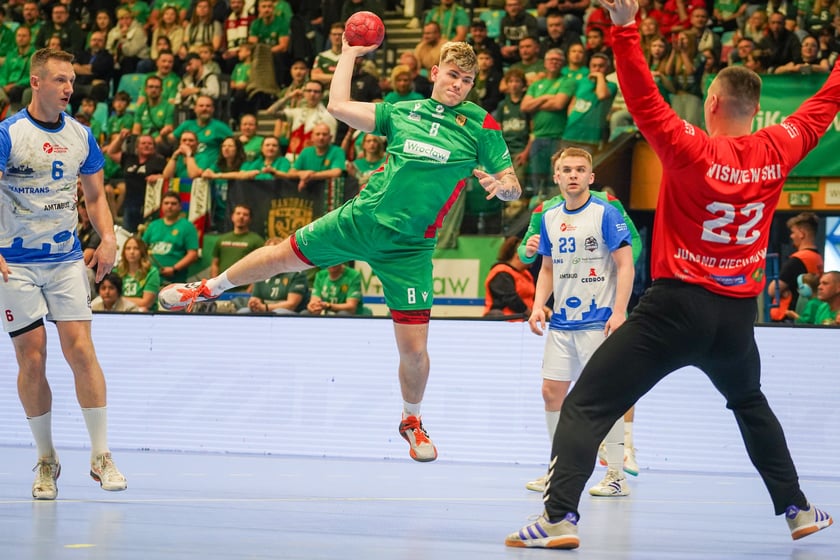 Mecz piłki ręcznej Śląsk Wrocław - Jurand Ciechanów w hali Orbita i awans wrocławskiej drużyny do Orlen Superligi - 9 maja 2026 r.