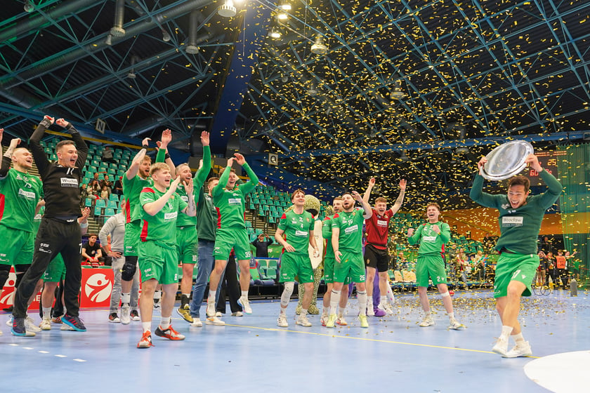 Mecz piłki ręcznej Śląsk Wrocław - Jurand Ciechanów w hali Orbita i awans wrocławskiej drużyny do Orlen Superligi - 9 maja 2026 r.