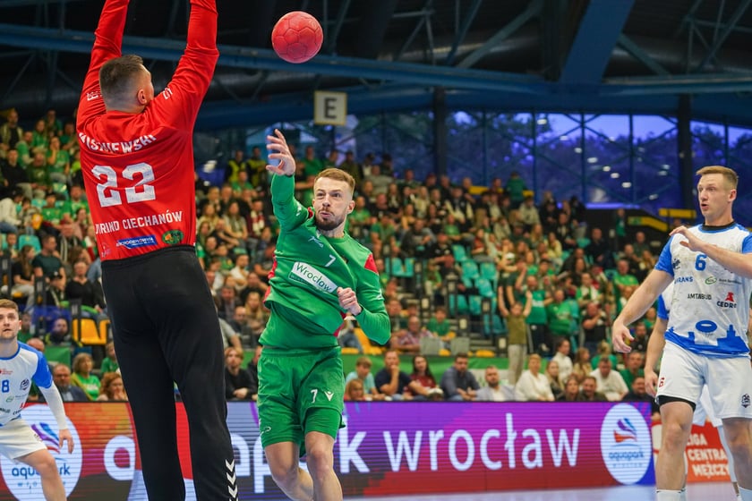 Mecz piłki ręcznej Śląsk Wrocław - Jurand Ciechanów w hali Orbita i awans wrocławskiej drużyny do Orlen Superligi - 9 maja 2026 r.
