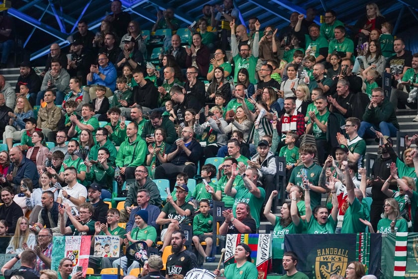 Mecz piłki ręcznej Śląsk Wrocław - Jurand Ciechanów w hali Orbita i awans wrocławskiej drużyny do Orlen Superligi - 9 maja 2026 r.