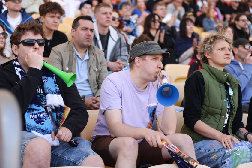 Mecz  ligowy futbolu amerykańskiego na Stadionie Olimpijskim - Panthers Wrocław - Kraków Kings, 10 maja 2026 r.
