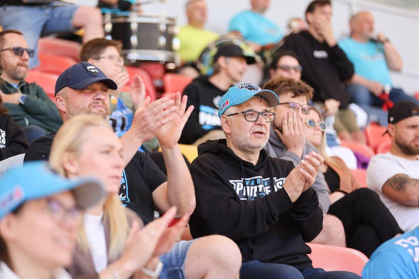 Mecz  ligowy futbolu amerykańskiego na Stadionie Olimpijskim - Panthers Wrocław - Kraków Kings, 10 maja 2026 r.