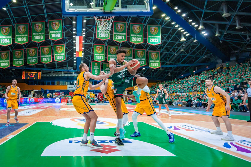 Mecz fazy play-off Śląsk Wrocław - Arka Gdynia w hali Orbita, 13 maja 2026 r.