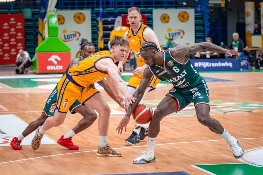 Mecz fazy play-off Śląsk Wrocław - Arka Gdynia w hali Orbita, 13 maja 2026 r.